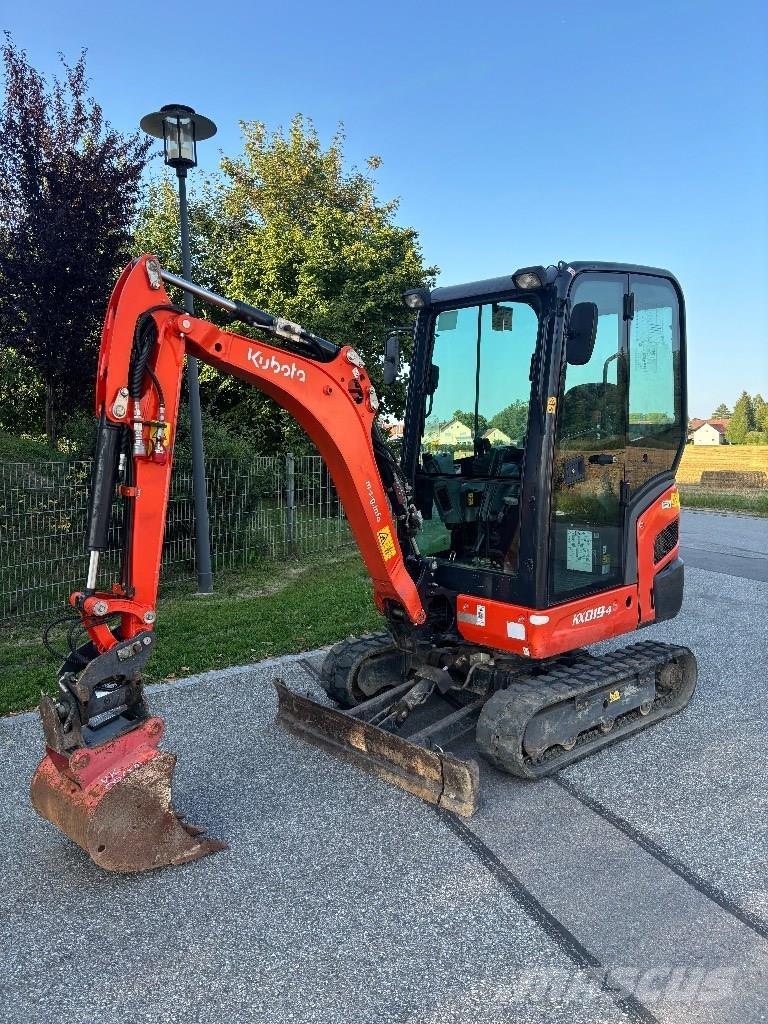 Kubota KX 019-4 حفارات صغيرة أقل من 7 طن (حفارات صغيرة)