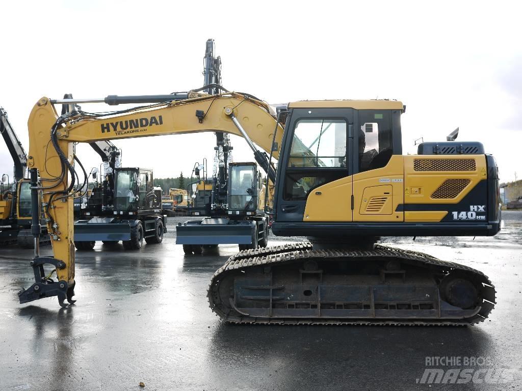 Hyundai HX 140 HW حفارات زحافة