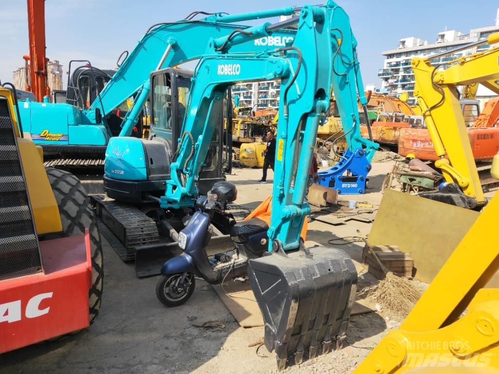 Kobelco SK 55 SR حفارات صغيرة أقل من 7 طن (حفارات صغيرة)