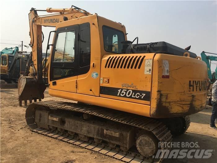 Hyundai R150LC-7 حفارات زحافة