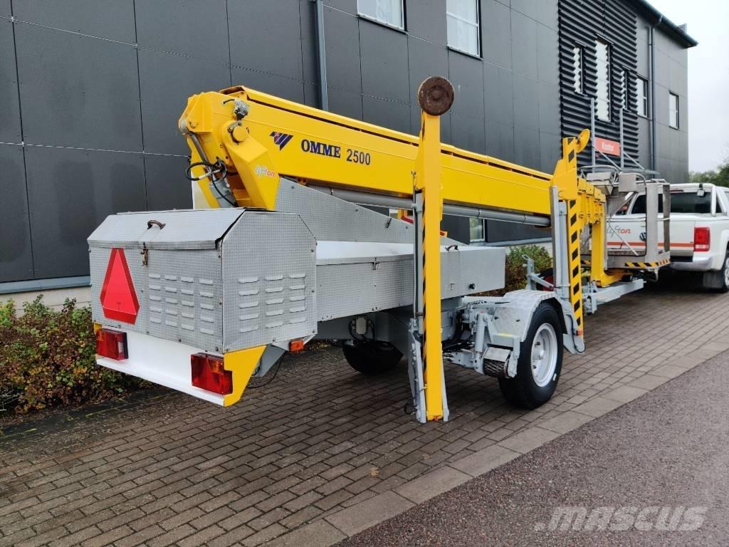 Omme 2500 EBDZ المنصات الهوائية المثبتة على مقطورة