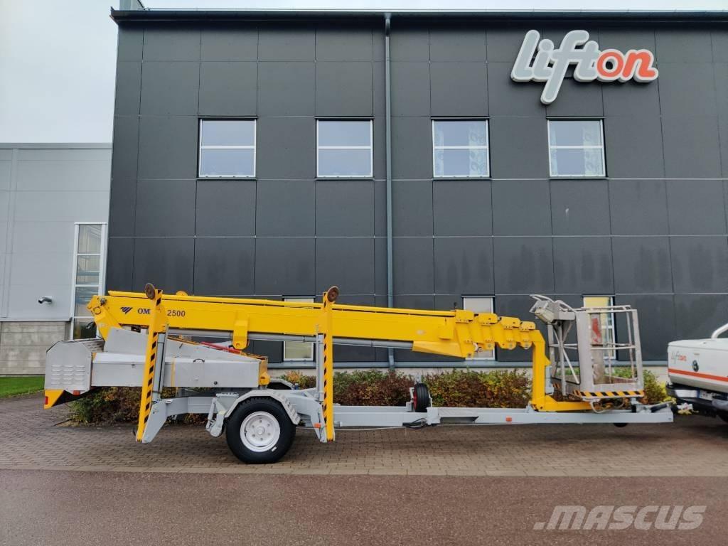 Omme 2500 EBDZ المنصات الهوائية المثبتة على مقطورة