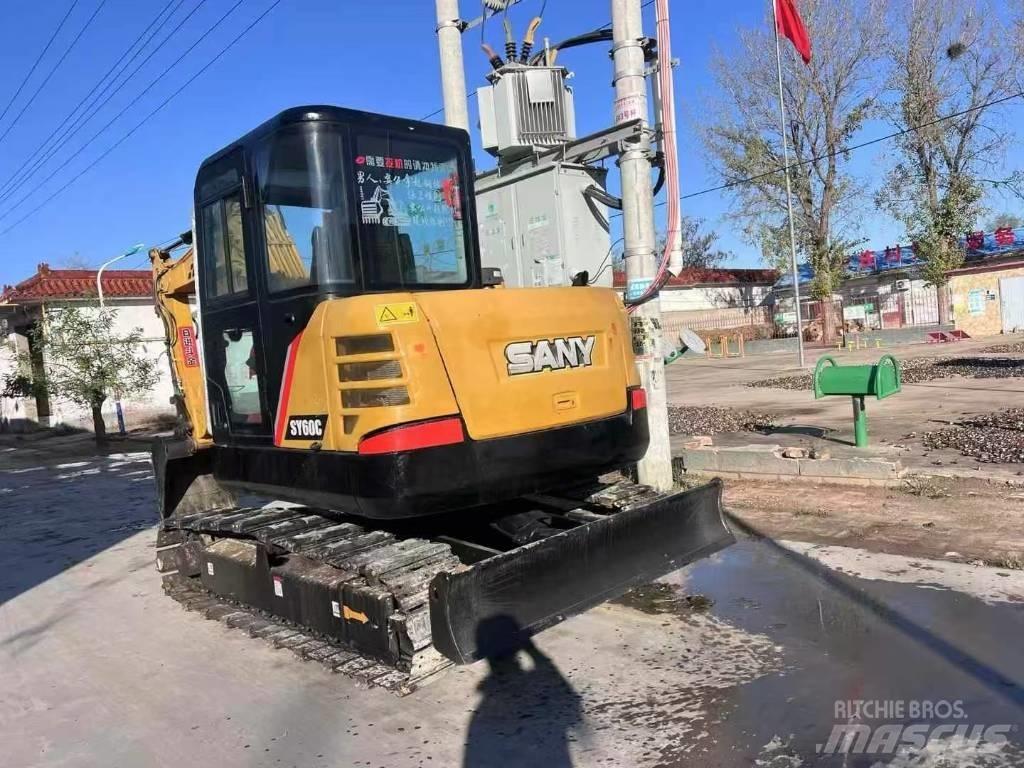 Sany 60C Excavator حفارات صغيرة أقل من 7 طن (حفارات صغيرة)