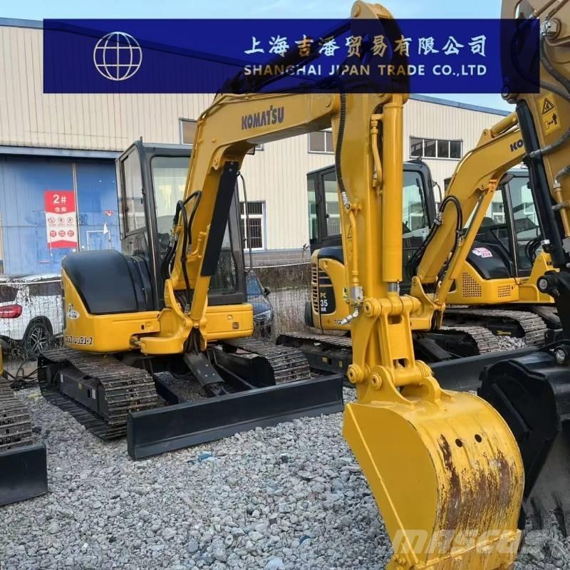 Komatsu PC 40 حفارات زحافة