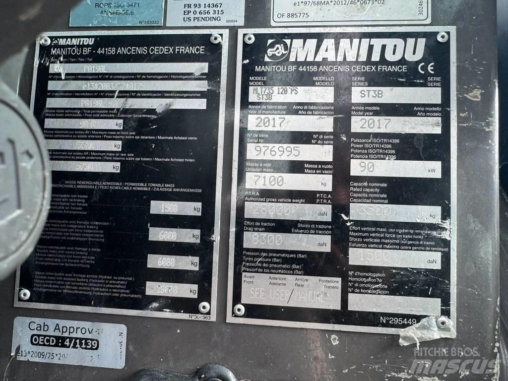 Manitou MLT 735-120 معدات مناولة لأغراض الزراعة
