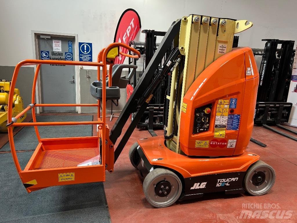 JLG Toucan 10 E-L رافعات السارية الرأسية