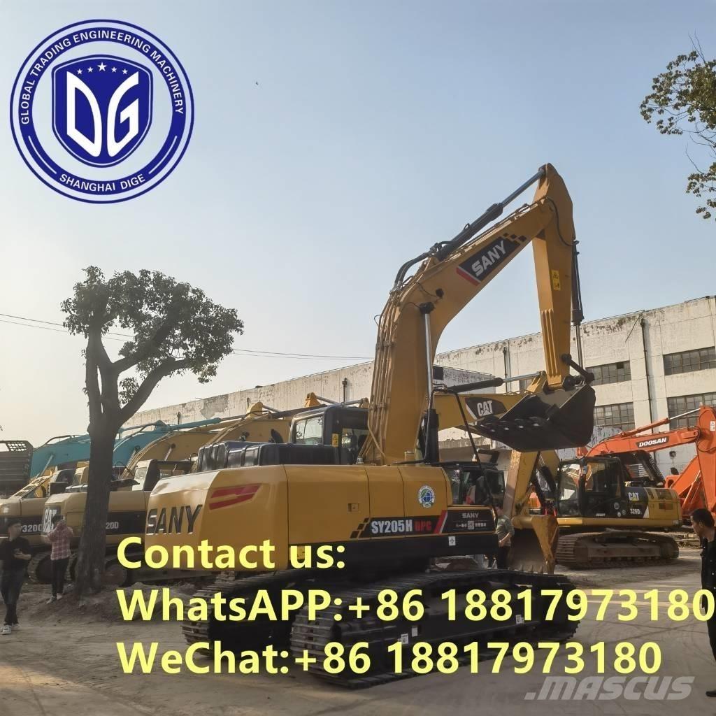 Sany SY 205 H حفارات زحافة