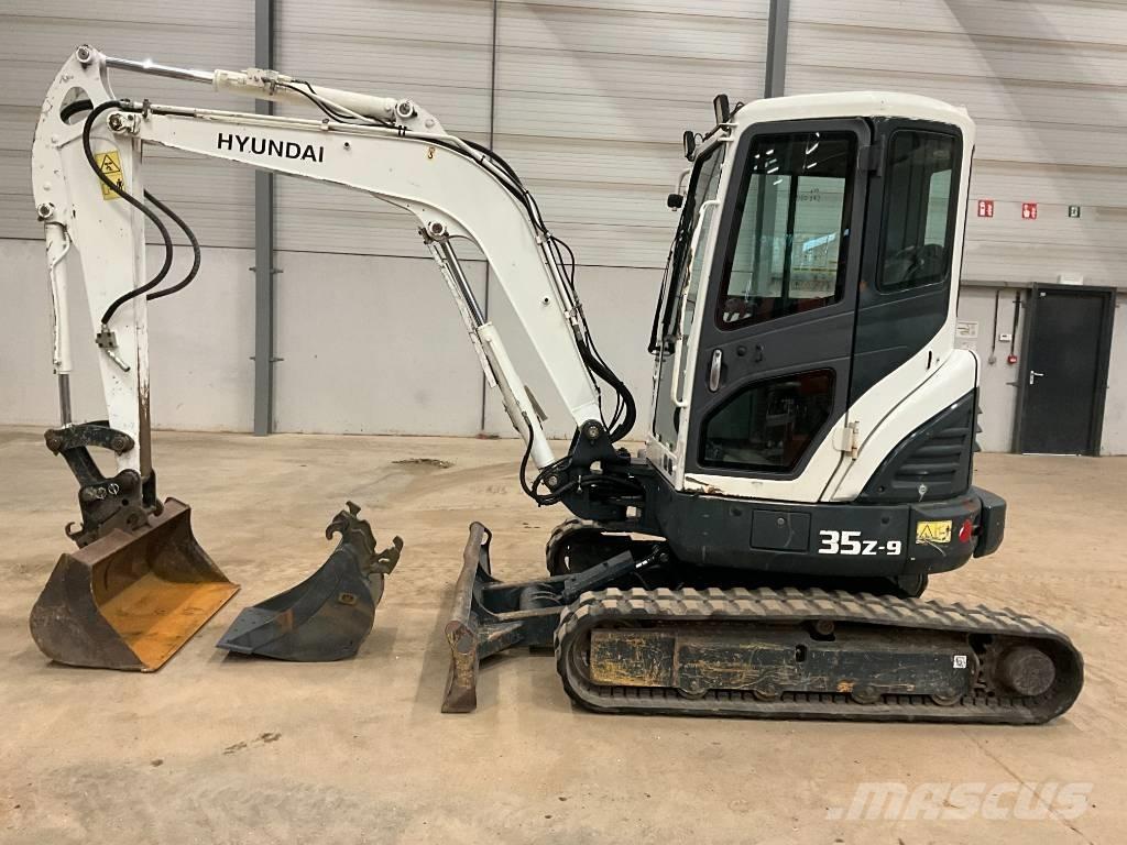 Hyundai Robex 35 Z-9 حفارات صغيرة أقل من 7 طن (حفارات صغيرة)