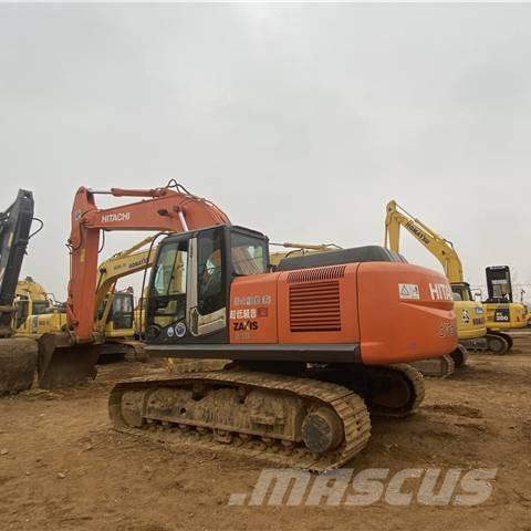Hitachi zx210 حفارات زحافة