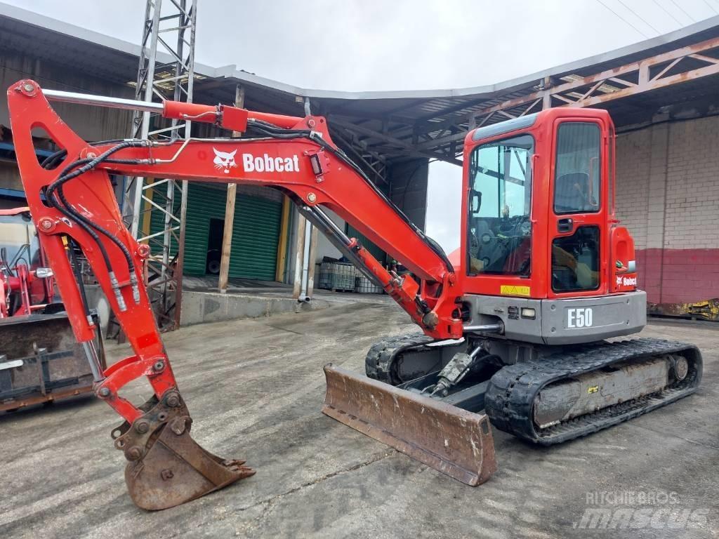 Bobcat E 50 EM حفارات صغيرة أقل من 7 طن (حفارات صغيرة)