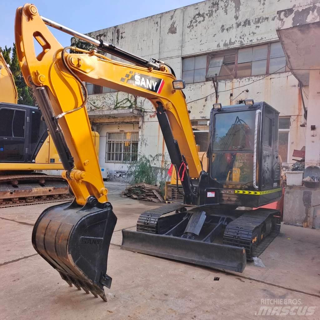 Sany SY 55 C حفارات زحافة