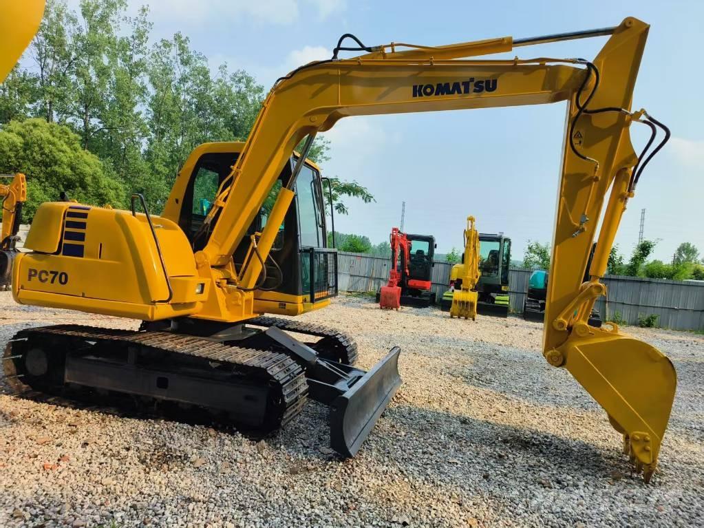 Komatsu PC 70 حفارات صغيرة أقل من 7 طن (حفارات صغيرة)