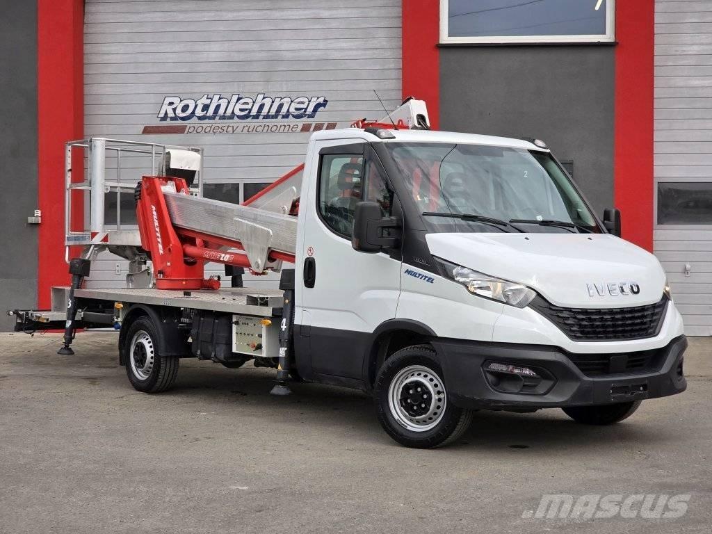 Multitel MXE200 المنصات الهوائية المثبتة على شاحنة