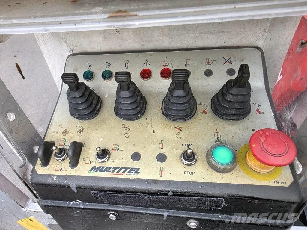 Multitel MXE200 المنصات الهوائية المثبتة على شاحنة