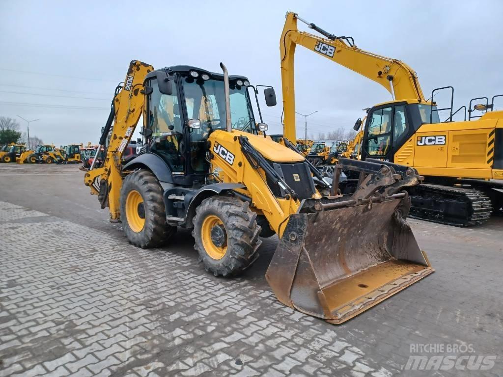 JCB 3 CX لوادر ذات جرافات عكسية