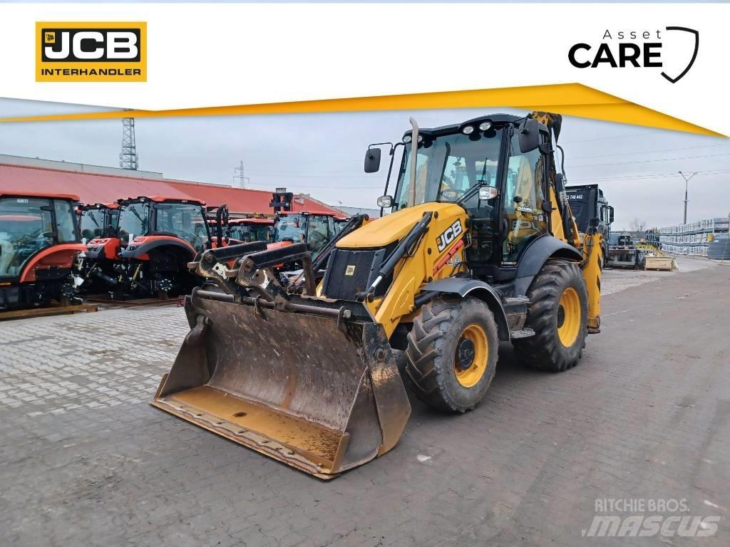 JCB 3 CX لوادر ذات جرافات عكسية