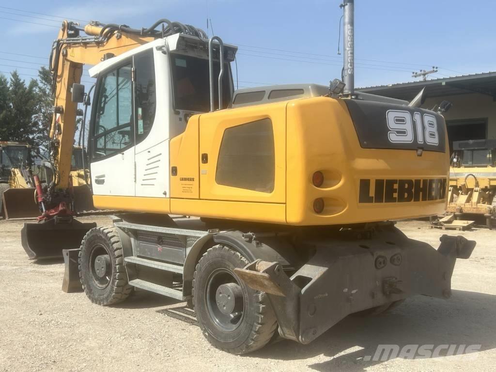 Liebherr 918 حفارات بعجل