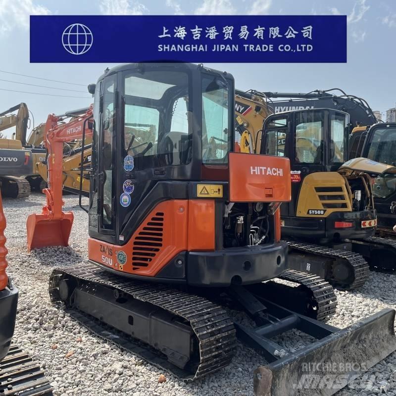 Hitachi ZX 50 U حفارات صغيرة أقل من 7 طن (حفارات صغيرة)