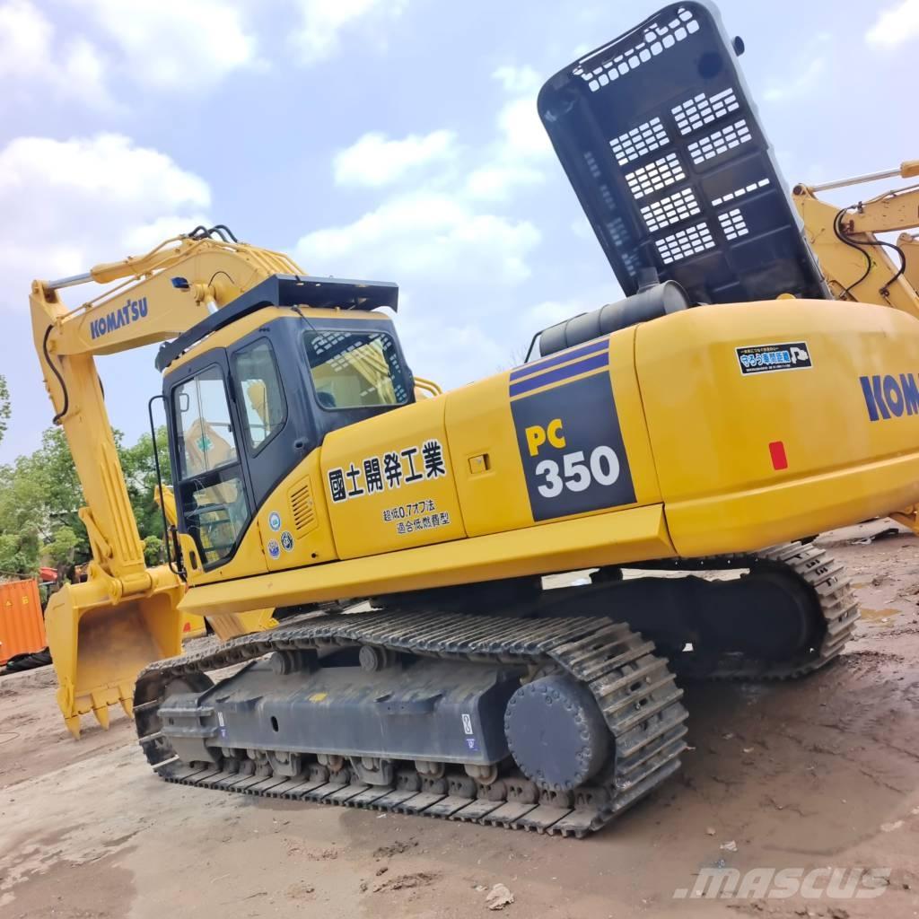 Komatsu PC 350-7 حفارات زحافة