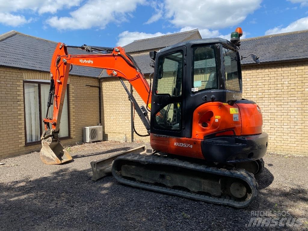 Kubota Kx057 حفارات صغيرة أقل من 7 طن (حفارات صغيرة)