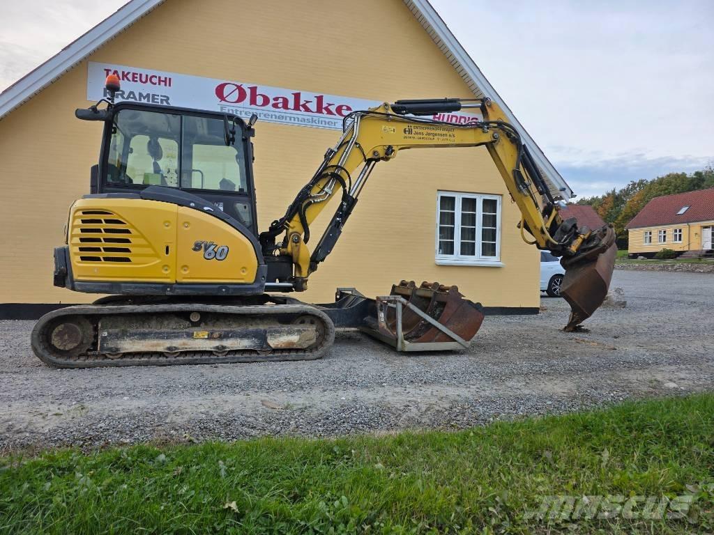 Yanmar SV 60 A حفارات صغيرة أقل من 7 طن (حفارات صغيرة)