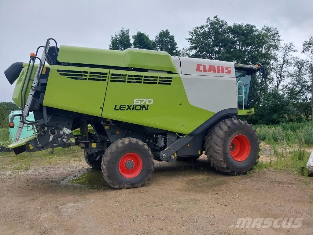 CLAAS Lexion 670 حصادات