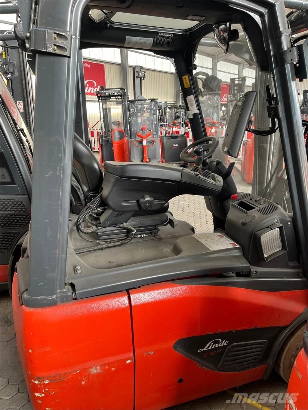 Linde E16C شاحنات ذات رافعات شوكية تعمل بالكهرباء