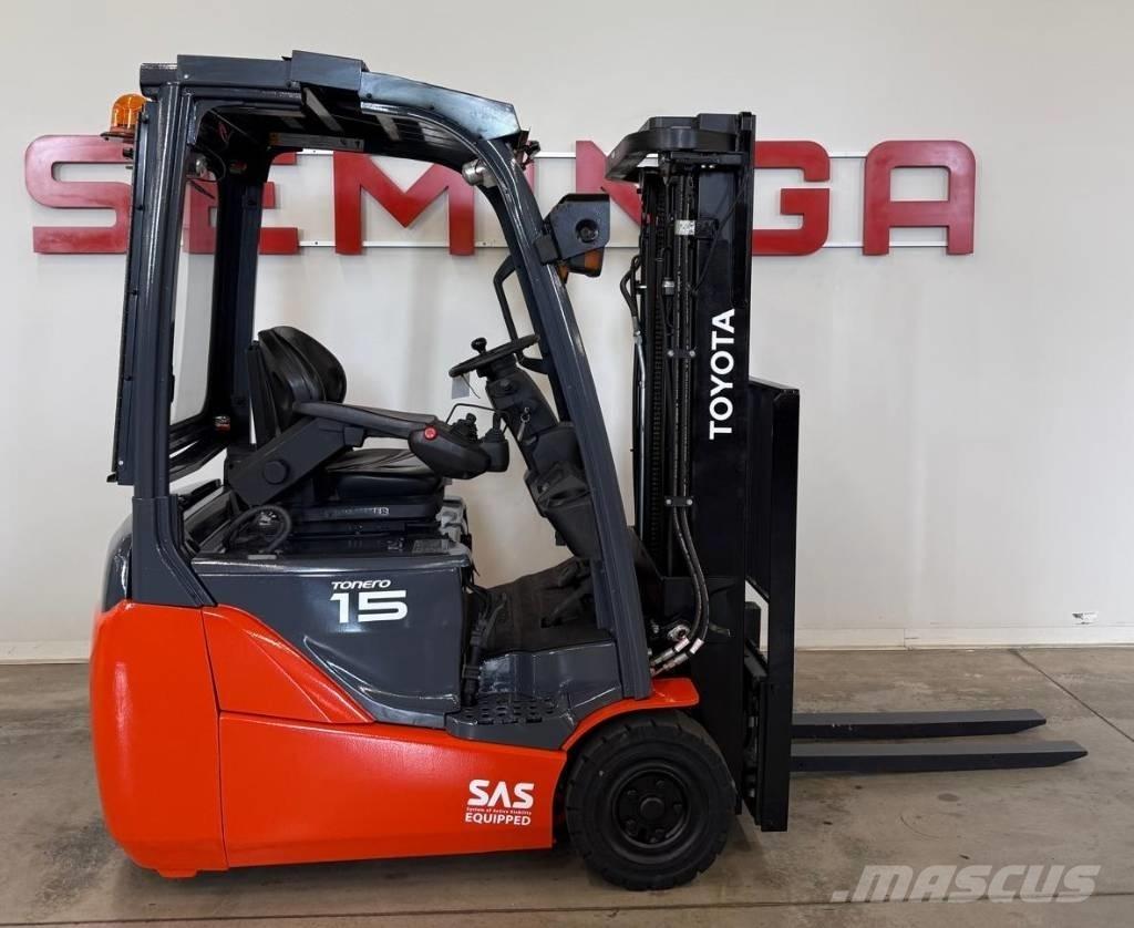 Toyota 10970 - 8FBE15T شاحنات ذات رافعات شوكية تعمل بالكهرباء