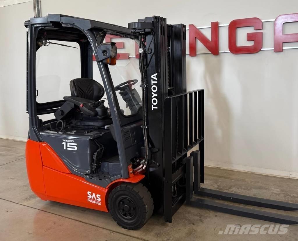Toyota 10970 - 8FBE15T شاحنات ذات رافعات شوكية تعمل بالكهرباء