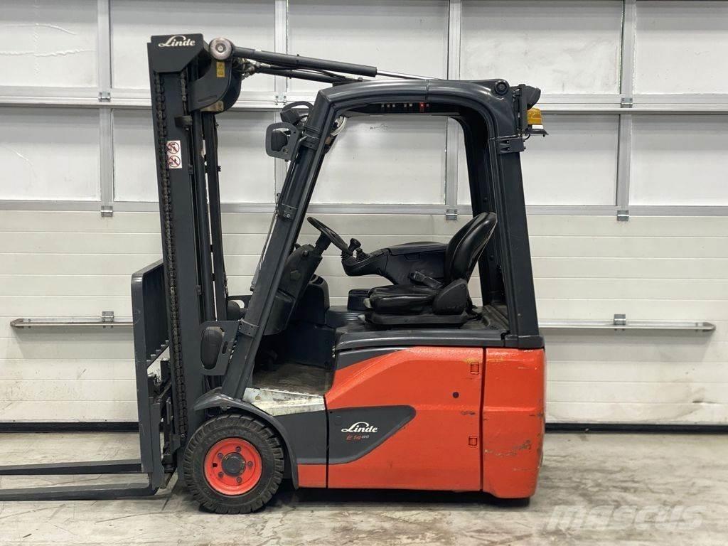 Linde E14-02 شاحنات ذات رافعات شوكية تعمل بالكهرباء