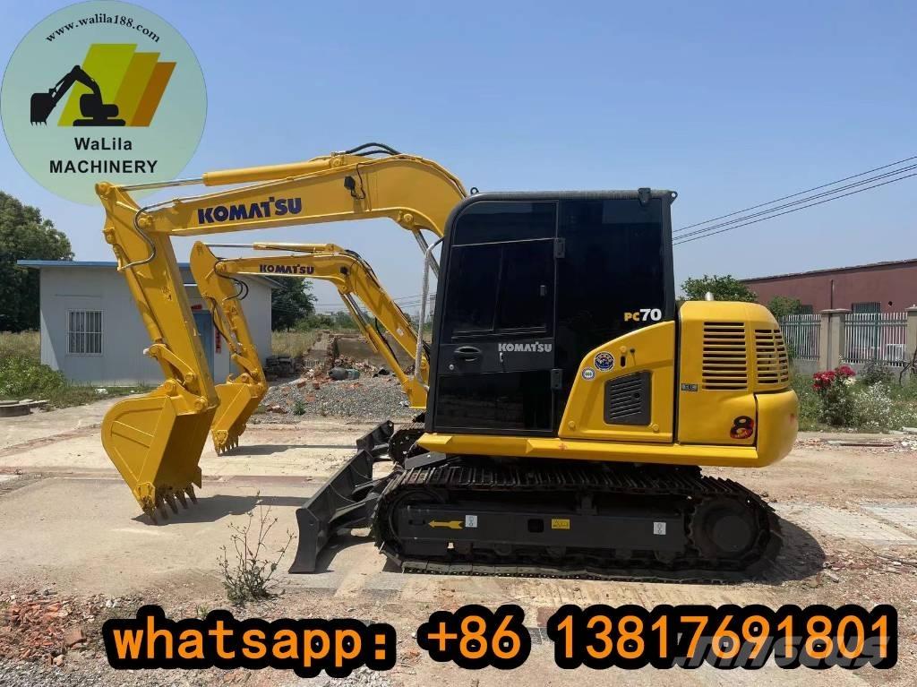 Komatsu PC 70-8 حفارات صغيرة أقل من 7 طن (حفارات صغيرة)