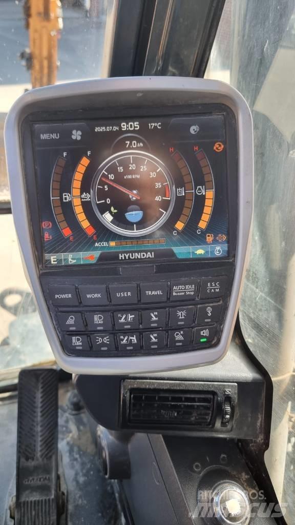 Hyundai HW 140 حفارات بعجل