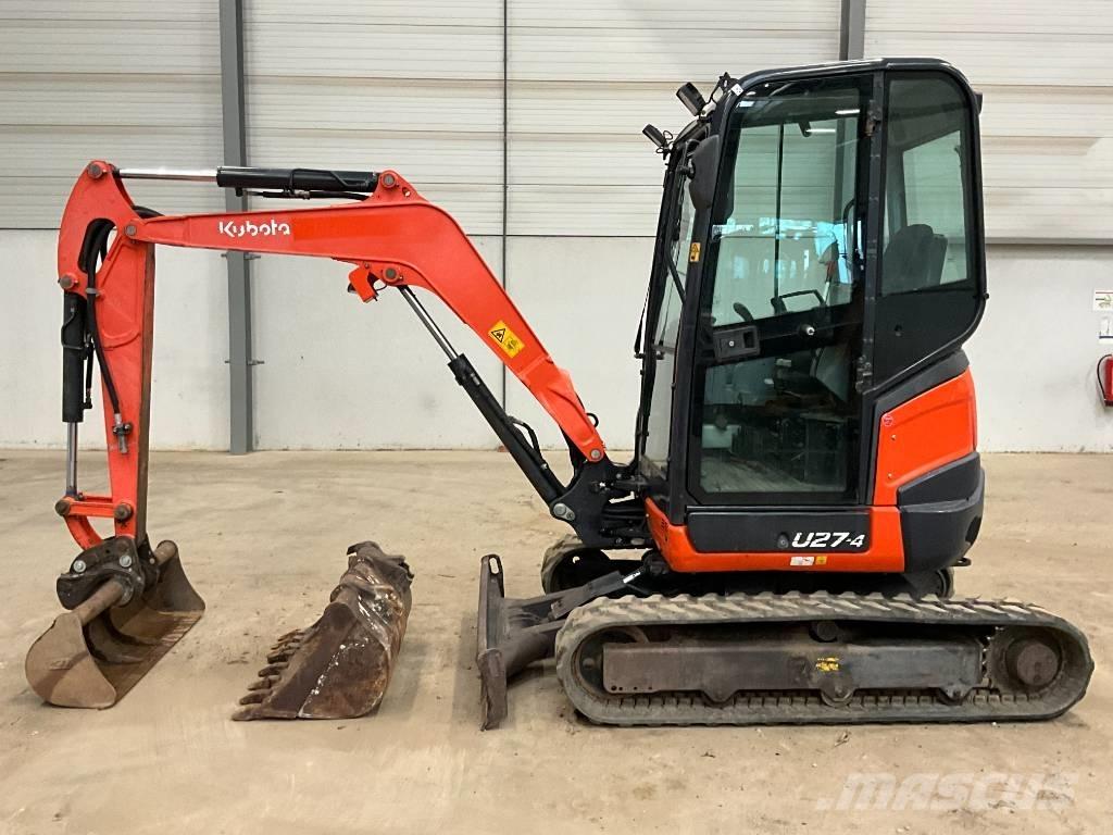 Kubota U 27-4 حفارات صغيرة أقل من 7 طن (حفارات صغيرة)
