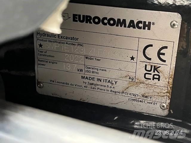 Eurocomach 19ZT حفارات صغيرة أقل من 7 طن (حفارات صغيرة)