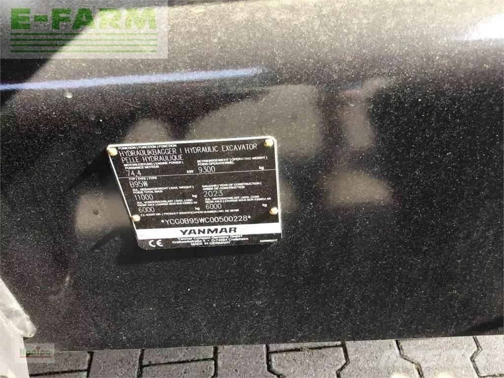 Yanmar b95w/5 حفارات بعجل