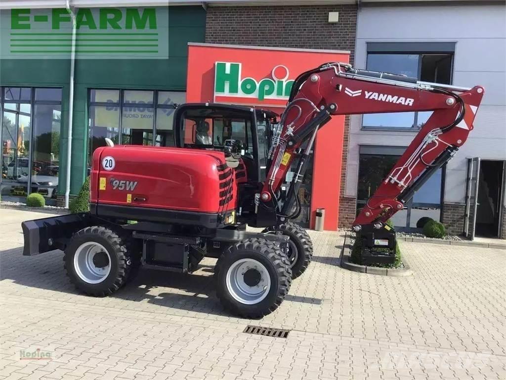 Yanmar b95w/5 حفارات بعجل