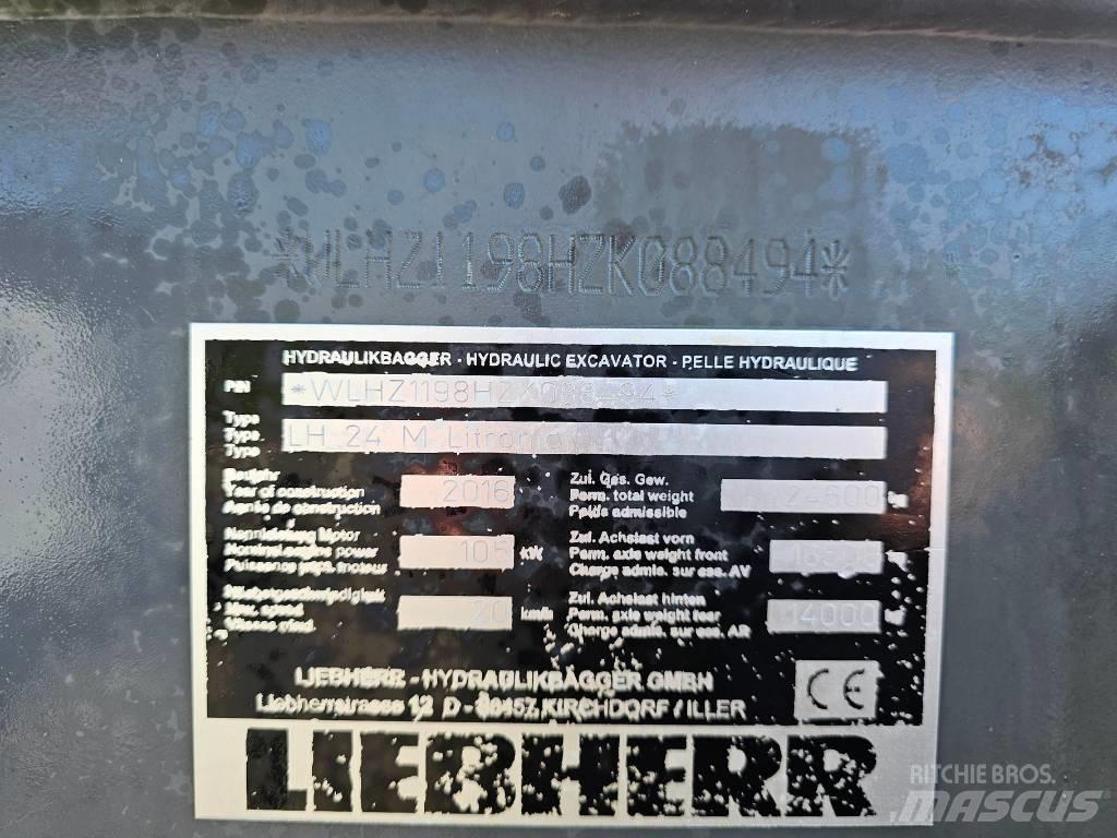 Liebherr LH 24 M مناولات المخلفات / مناولات صناعية