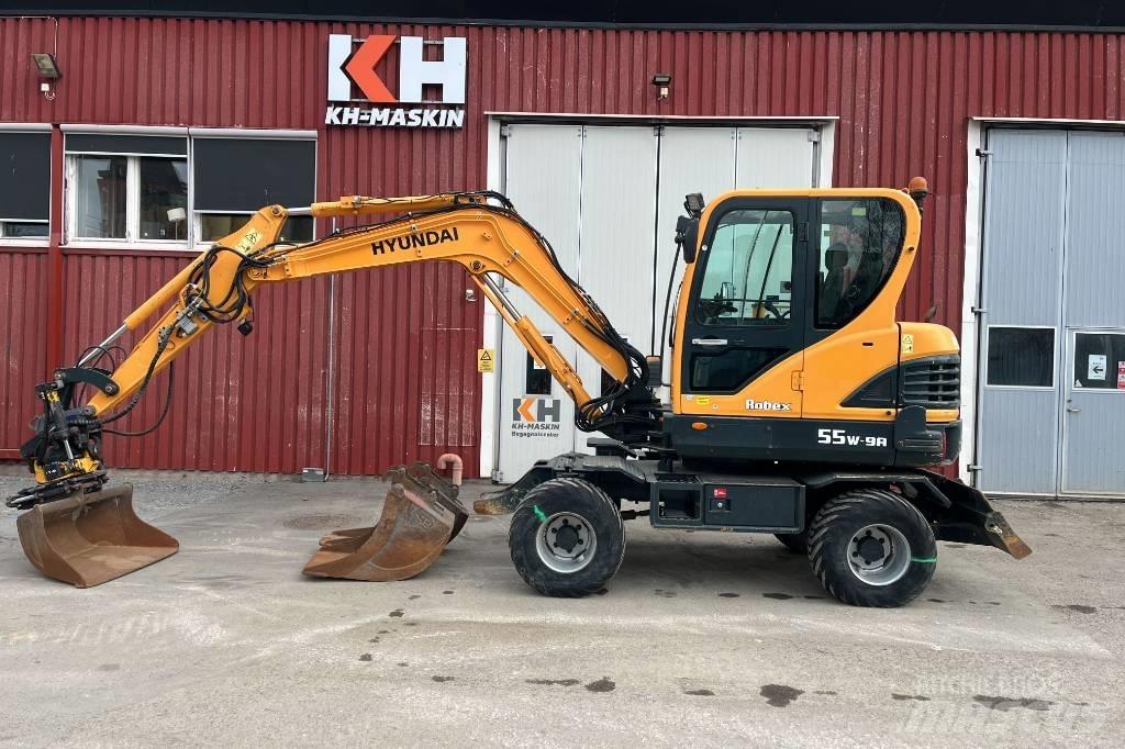 Hyundai Robex 55-9 A حفارات صغيرة أقل من 7 طن (حفارات صغيرة)