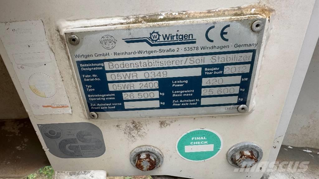 Wirtgen WR 2400 معدات إعادة تدوير الأسفلت