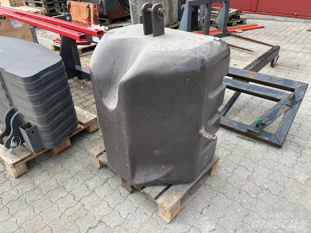 He-Va 800 KG الأوزان الأمامية