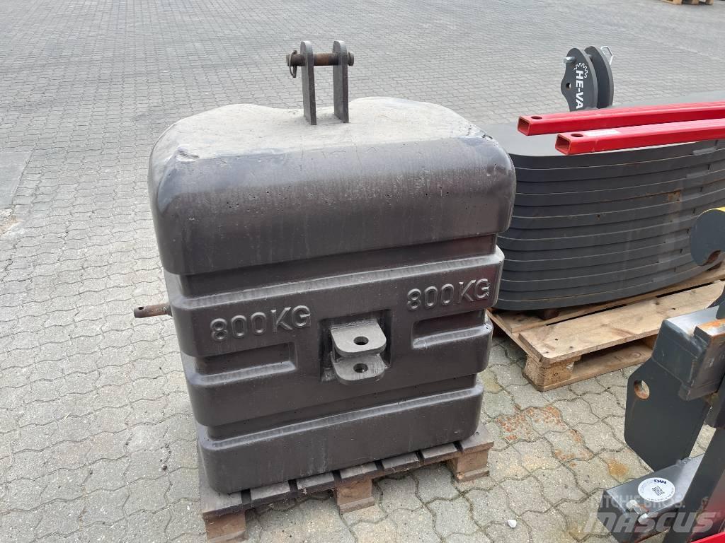He-Va 800 KG الأوزان الأمامية