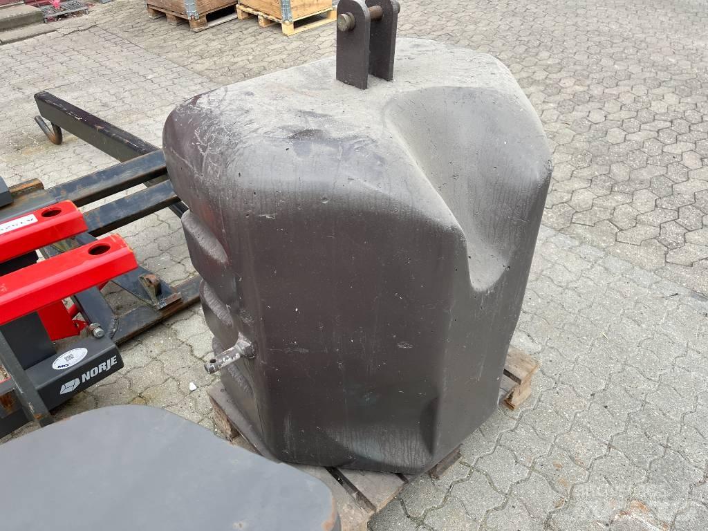 He-Va 800 KG الأوزان الأمامية