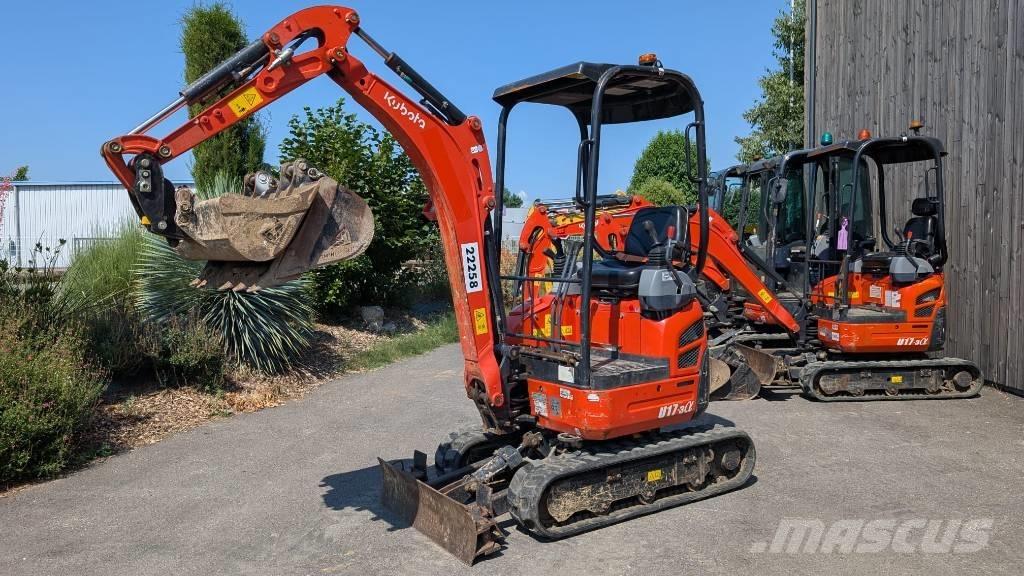 Kubota U 17-3 حفارات صغيرة أقل من 7 طن (حفارات صغيرة)