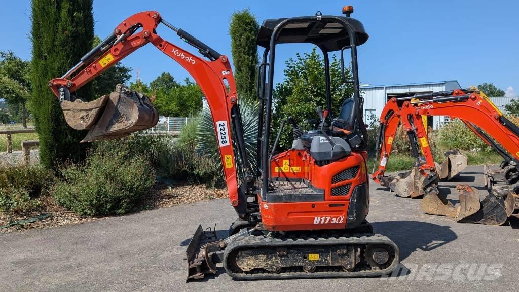 Kubota U 17-3 حفارات صغيرة أقل من 7 طن (حفارات صغيرة)