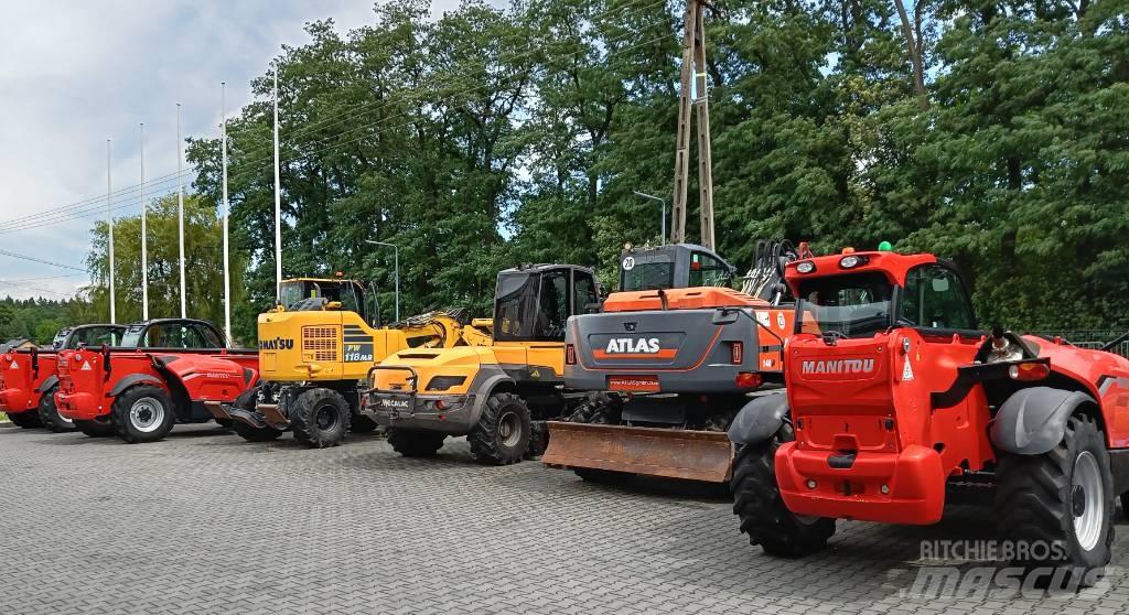 Komatsu PW118 MR-11 حفارات بعجل