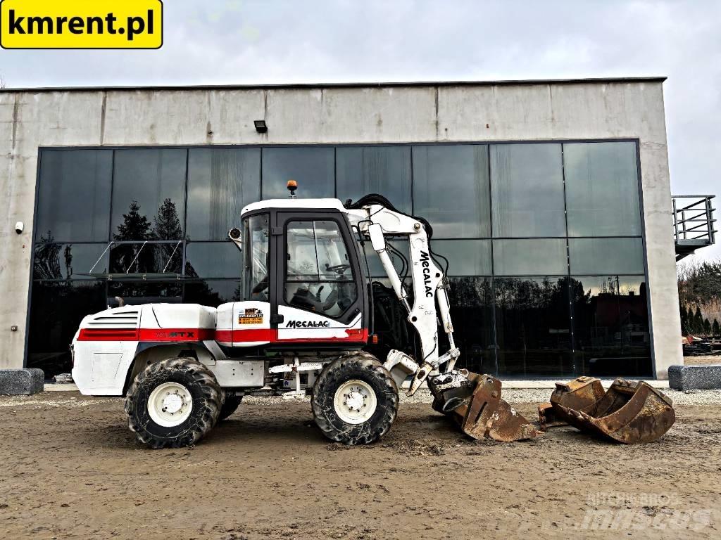 Mecalac 12 M TX لوادر ذات جرافات عكسية