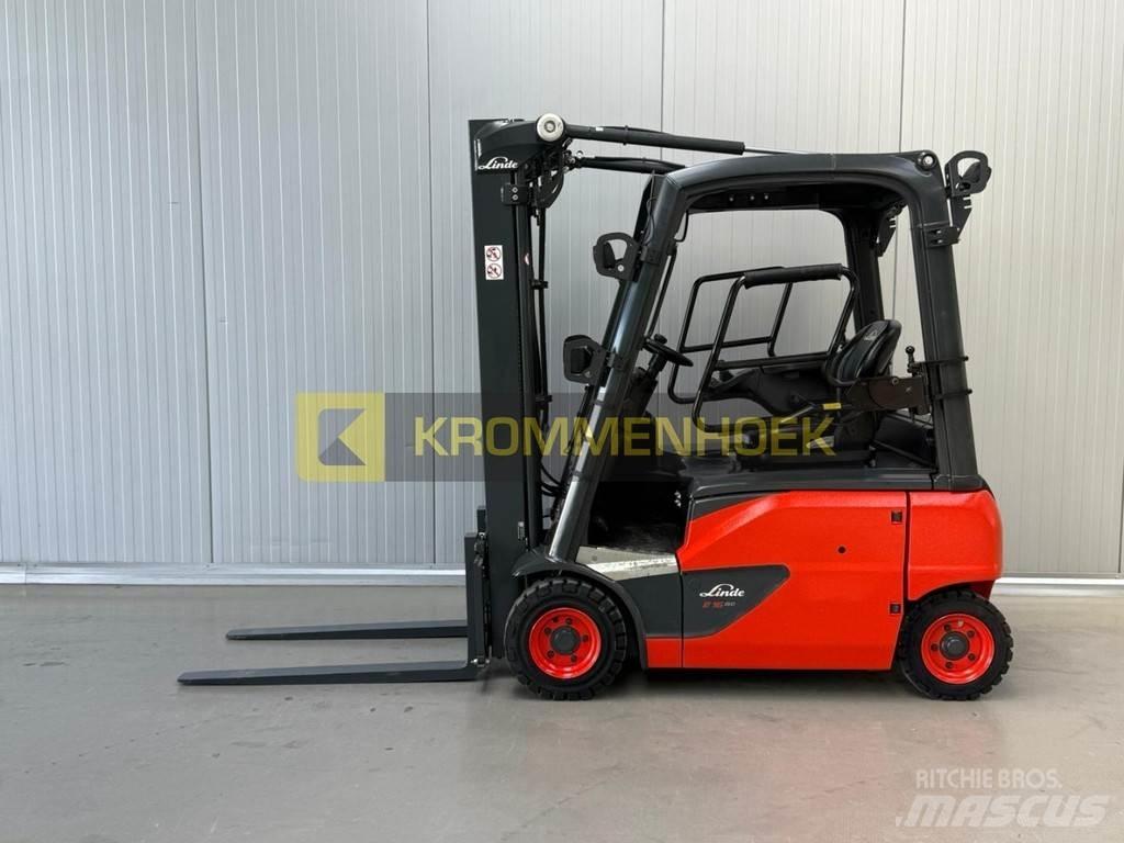 Linde E 16 P-02 شاحنات ذات رافعات شوكية تعمل بالكهرباء