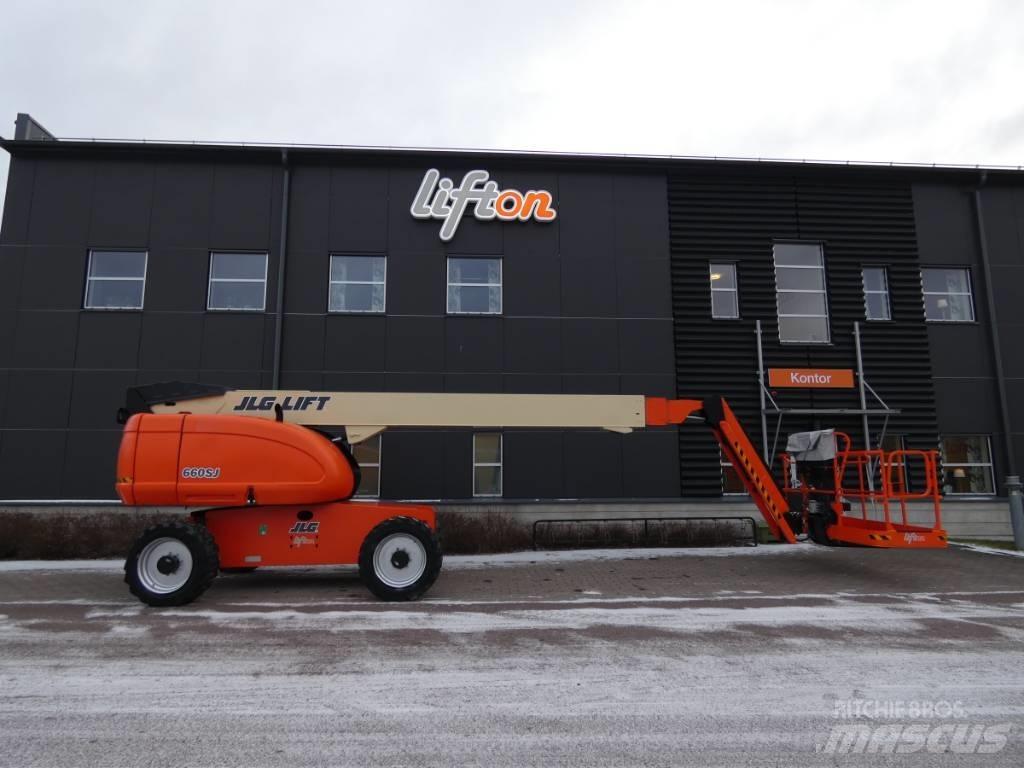 JLG 660 SJ Bomlift رافعات سلة مفصلية