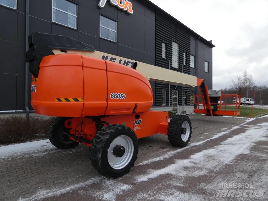 JLG 660 SJ Bomlift رافعات سلة مفصلية