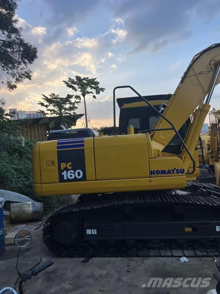 Komatsu PC 160 حفارات زحافة